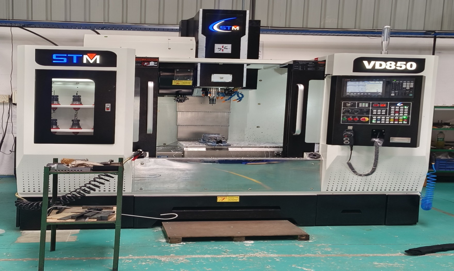 VMC Machine in Operation